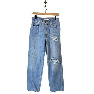 Levi’s ‘94 Baggy Straight Jeans Size 27 Light Wash High Rise‎